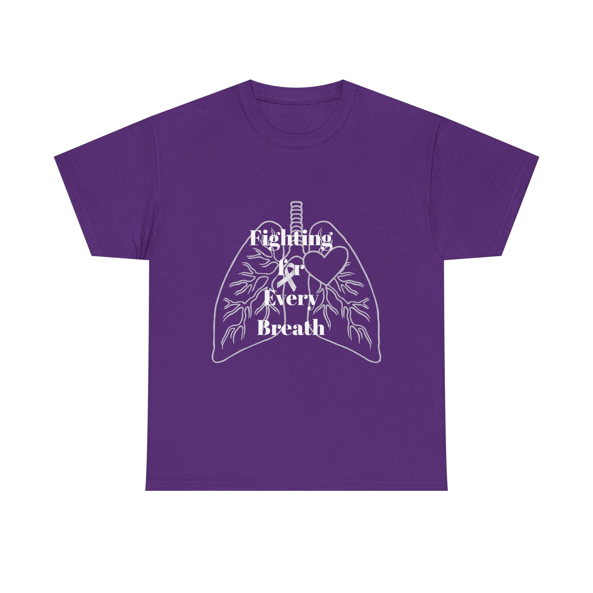 Lung Cancer Fighting for Every Breath Tee