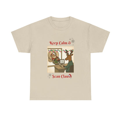 Santa CT Scan Christmas Unisex Tee