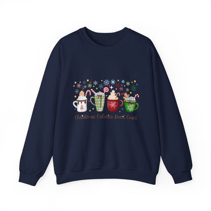 Christmas Calories Don’t Count Sweatshirt Cozy Holiday Crewneck
