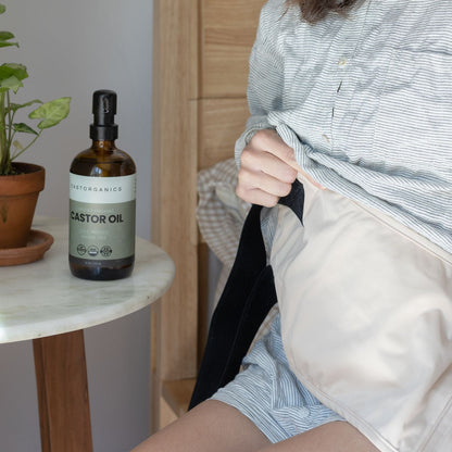 Organic Cotton Castor Oil Packs (Belly & Neck Pad)