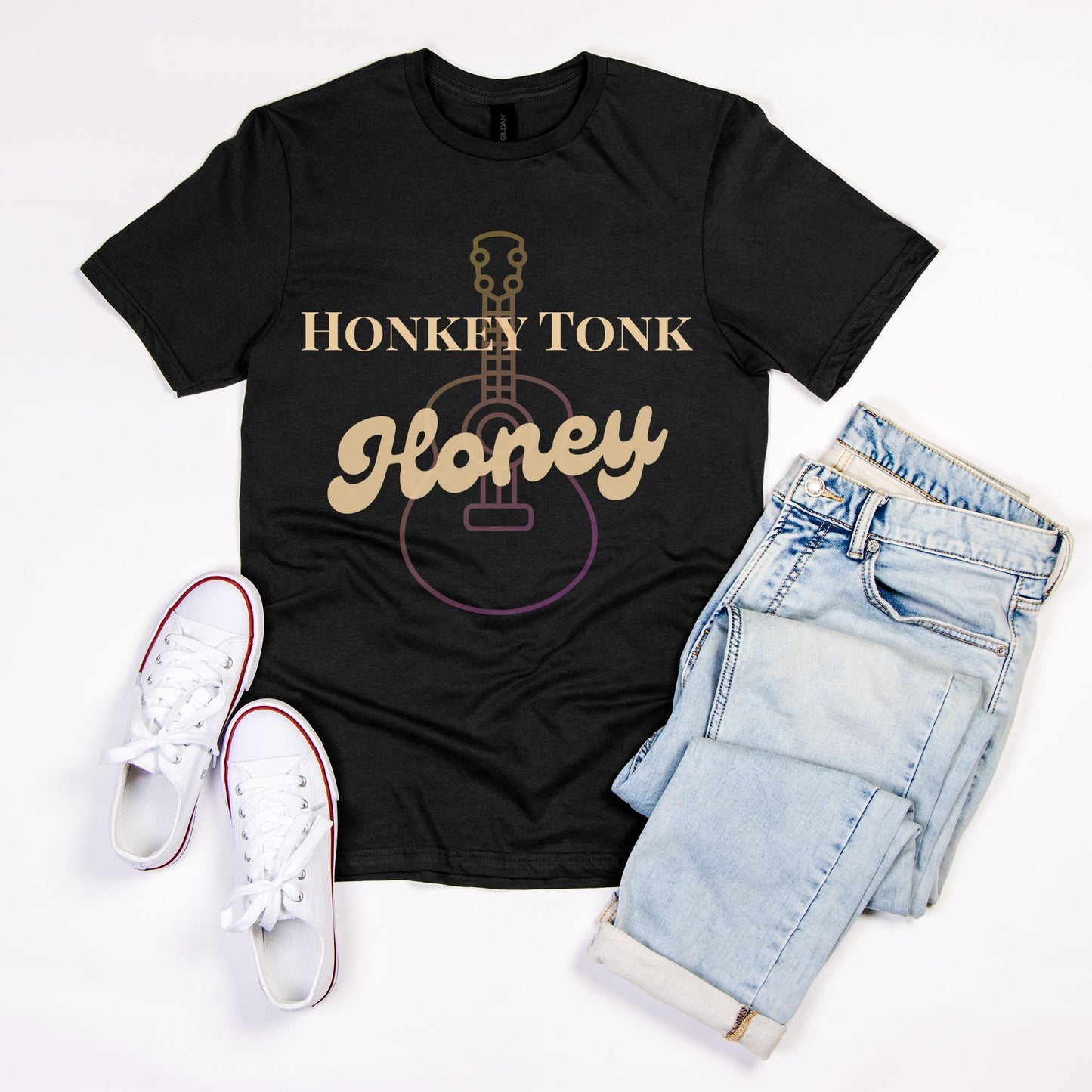 Honkey Tonk Honey Soft-style T-Shirt