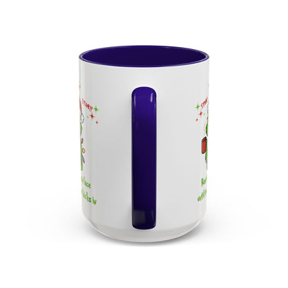 Colorful Grinchy Holiday Mug