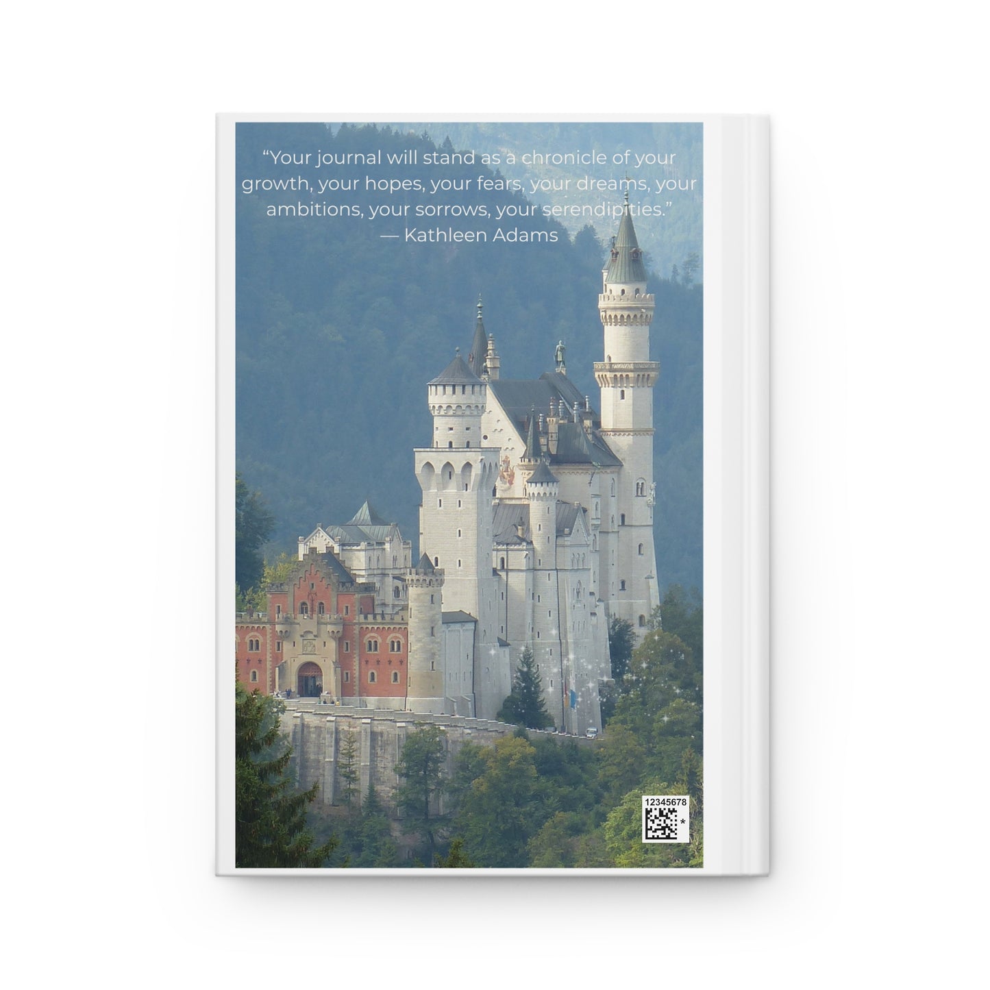 Neuschwanstein Castle Hardcover Journal