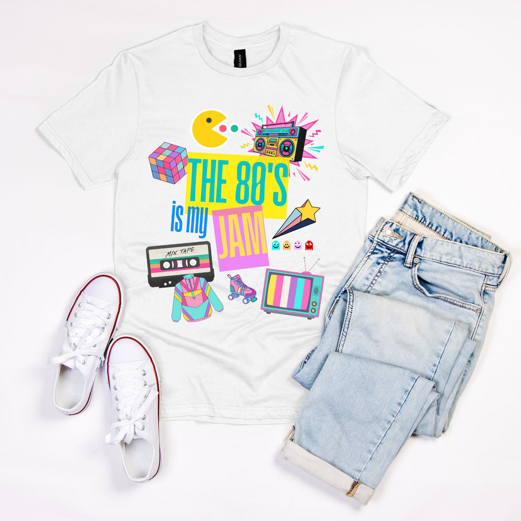 80's is My Jam Unisex Soft-style T-Shirt
