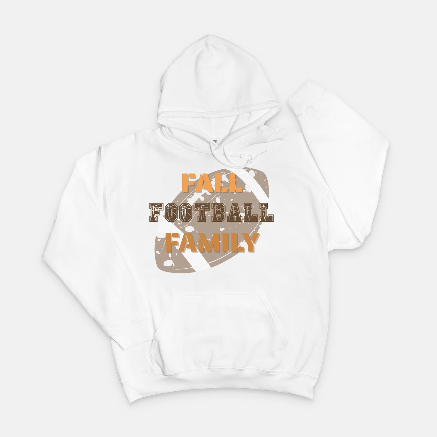 Fall, Football, Family Unisex Hooded Sweatshirt