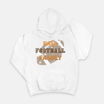 Fall, Football, Family Unisex Hooded Sweatshirt