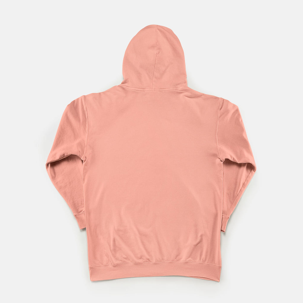 Coffee Cup Comfort Color Lightweight Hooded Sweatshirt
