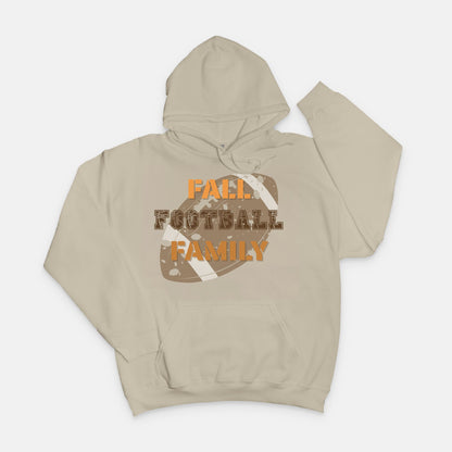 Fall, Football, Family Unisex Hooded Sweatshirt