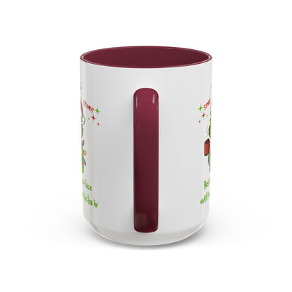Colorful Grinchy Holiday Mug