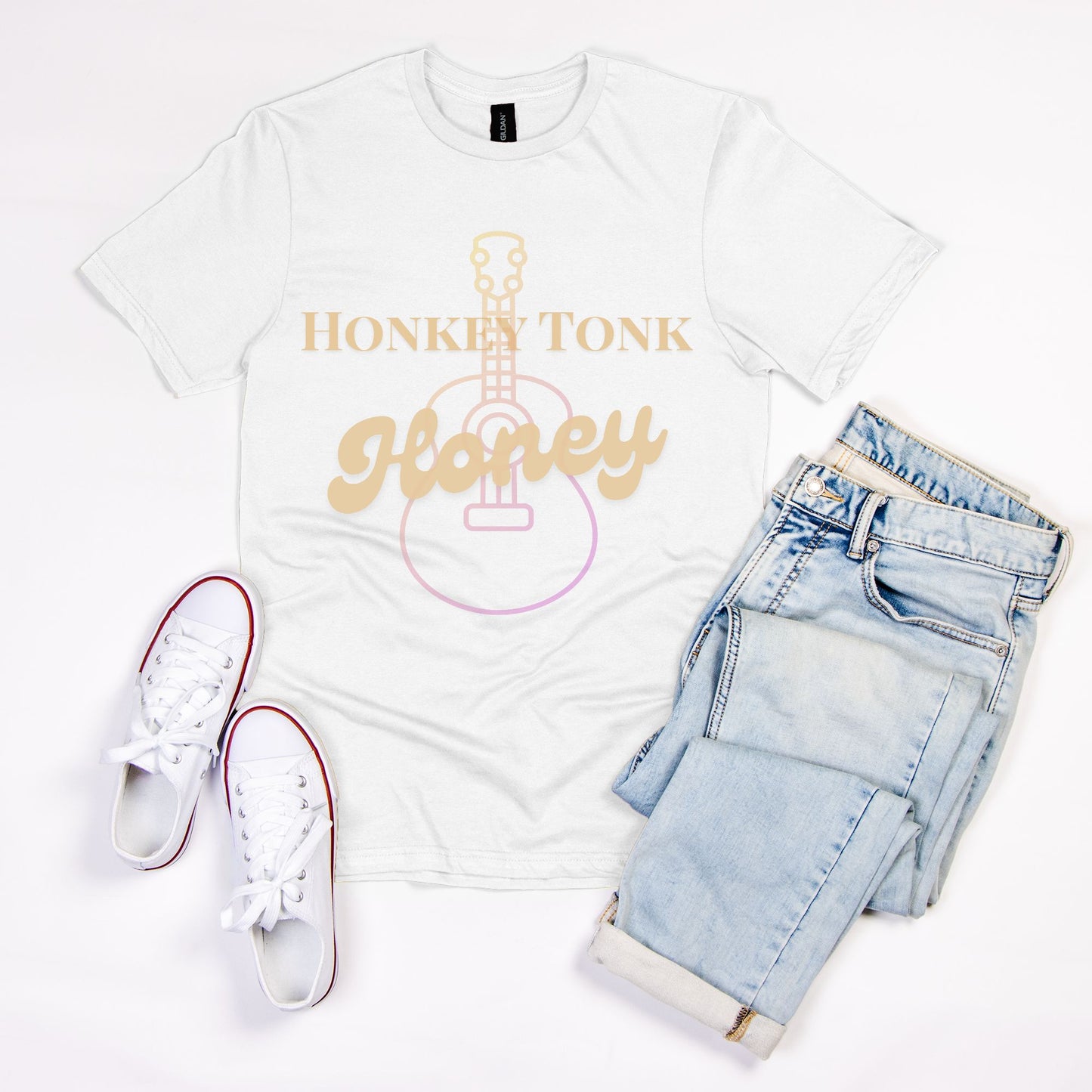 Honkey Tonk Honey Soft-style T-Shirt