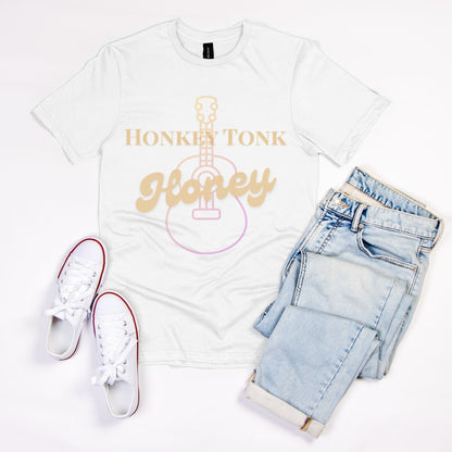 Honkey Tonk Honey Soft-style T-Shirt