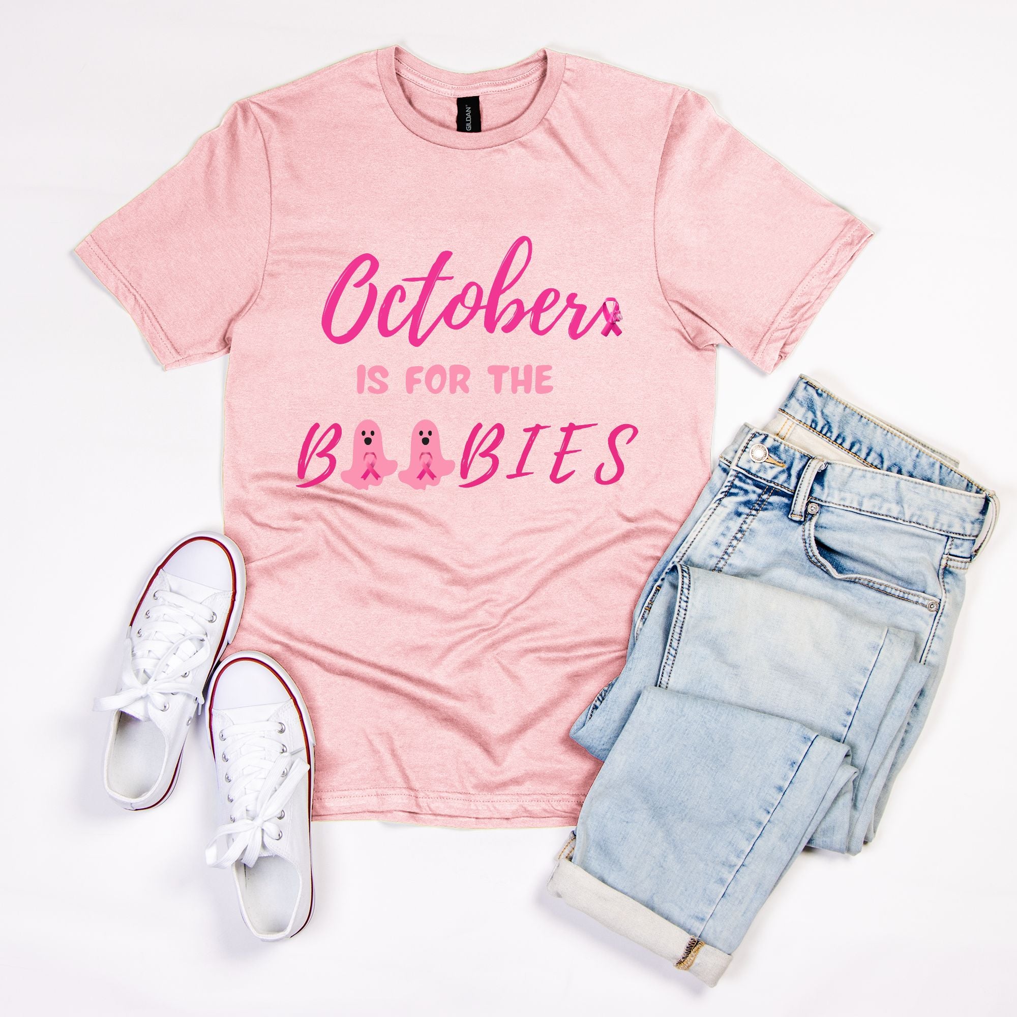 October Cancer Awareness Unisex Soft-style T-Shirt