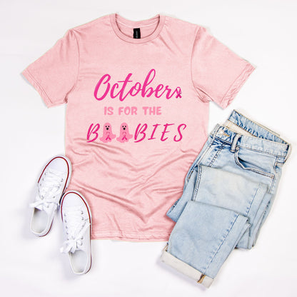 October Cancer Awareness Unisex Soft-style T-Shirt