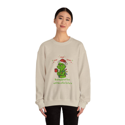 Cozy Grinch Crewneck Sweatshirt, for him or her