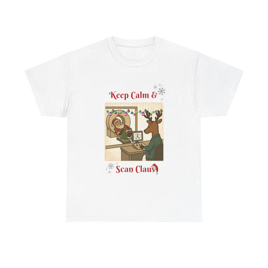 Santa CT Scan Christmas Unisex Tee