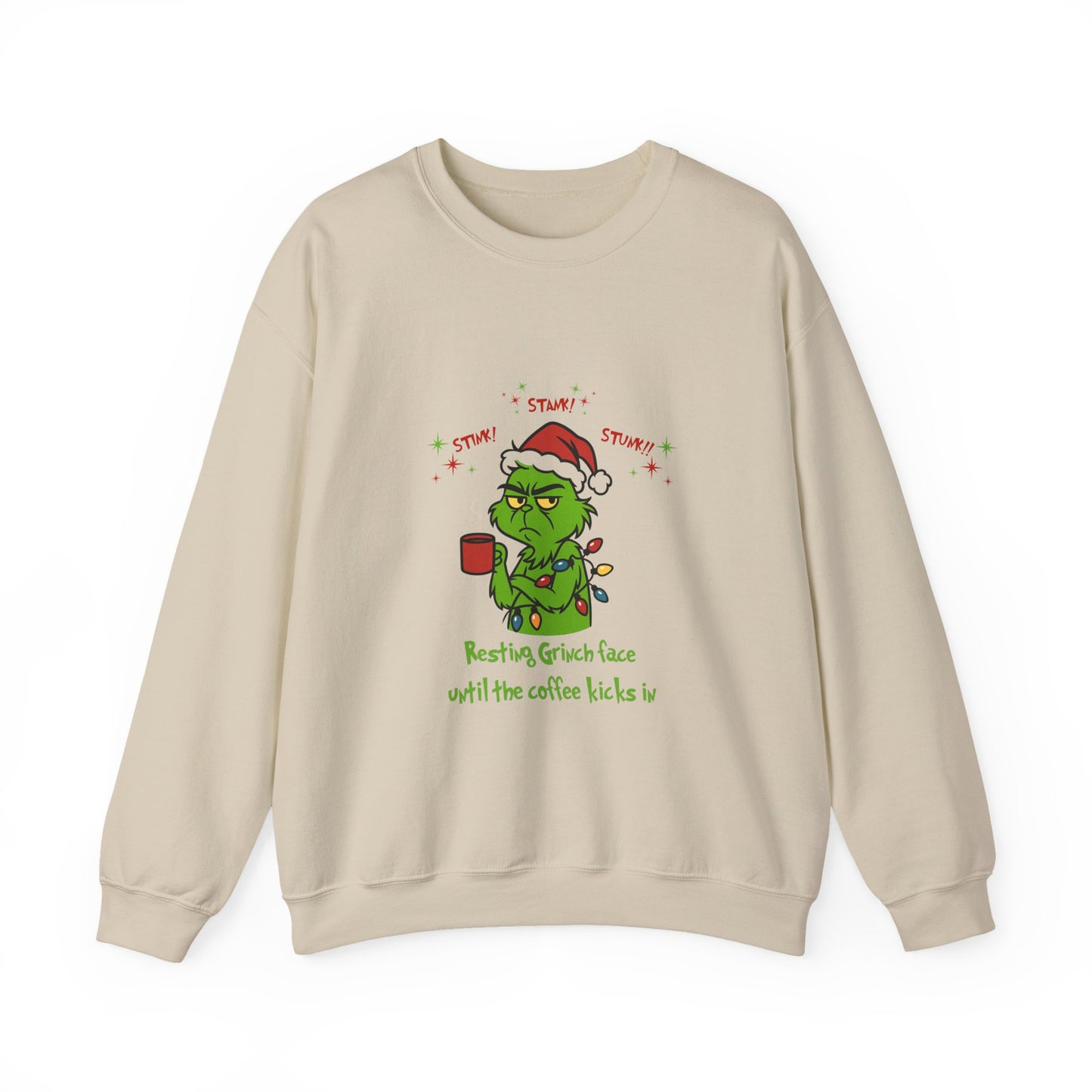 Cozy Grinch Crewneck Sweatshirt, for him or her