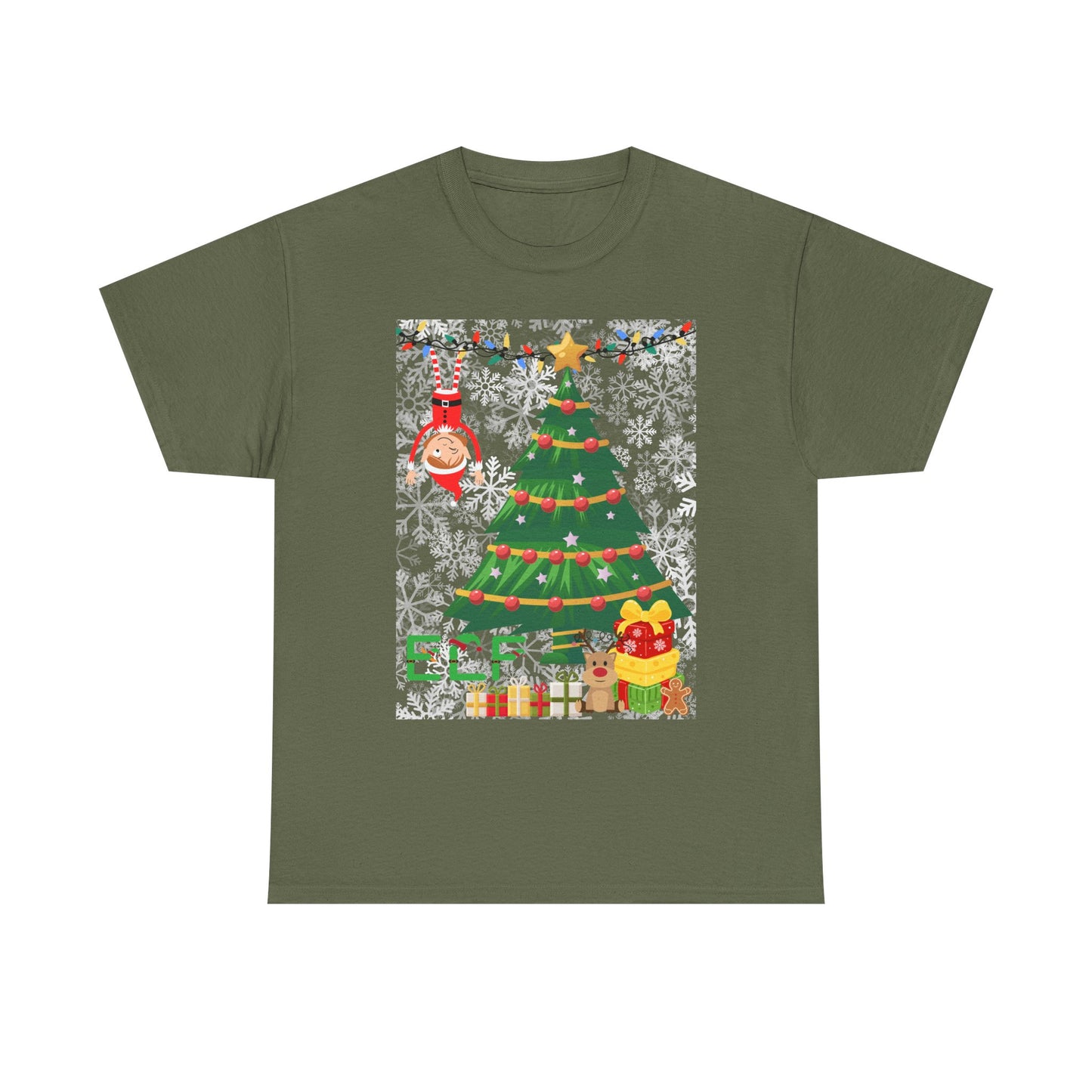 Naughty Elf Christmas Tee