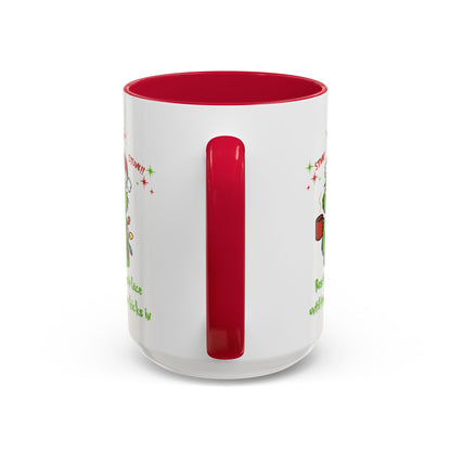 Colorful Grinchy Holiday Mug