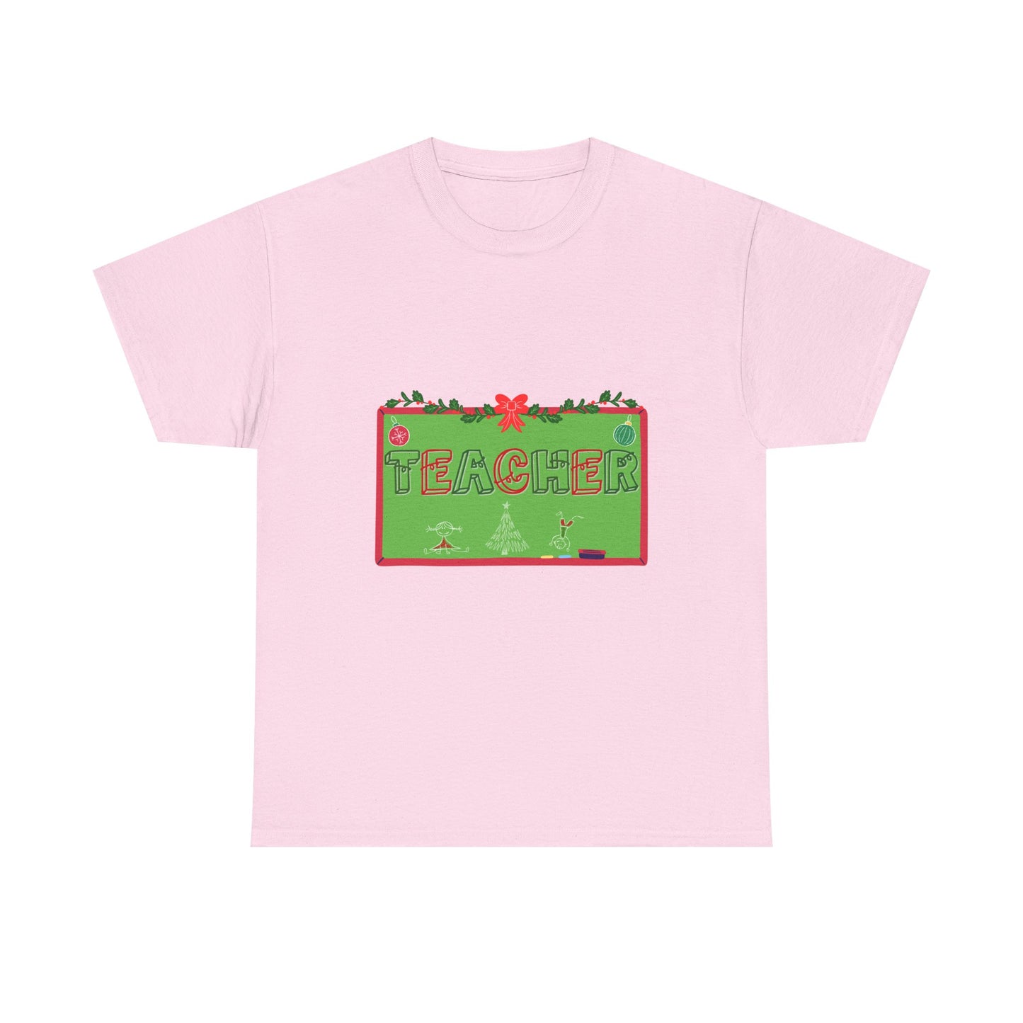 Festive Teacher Unisex Heavy Cotton Tee
