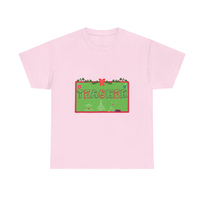 Festive Teacher Unisex Heavy Cotton Tee