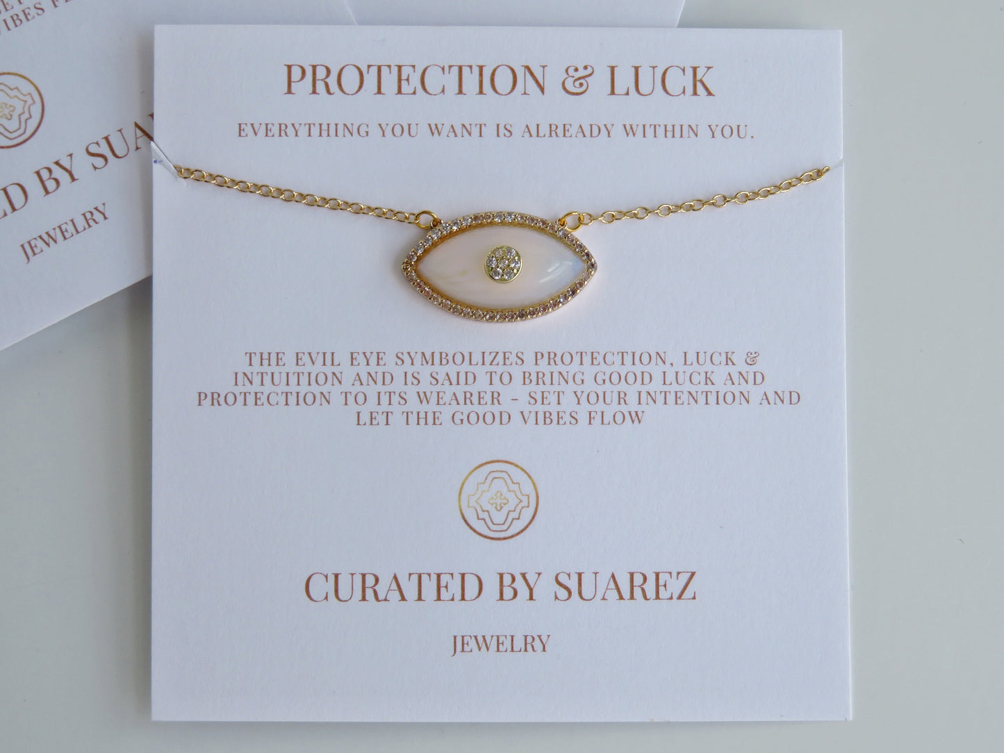 Diamond Evil Eye Necklace