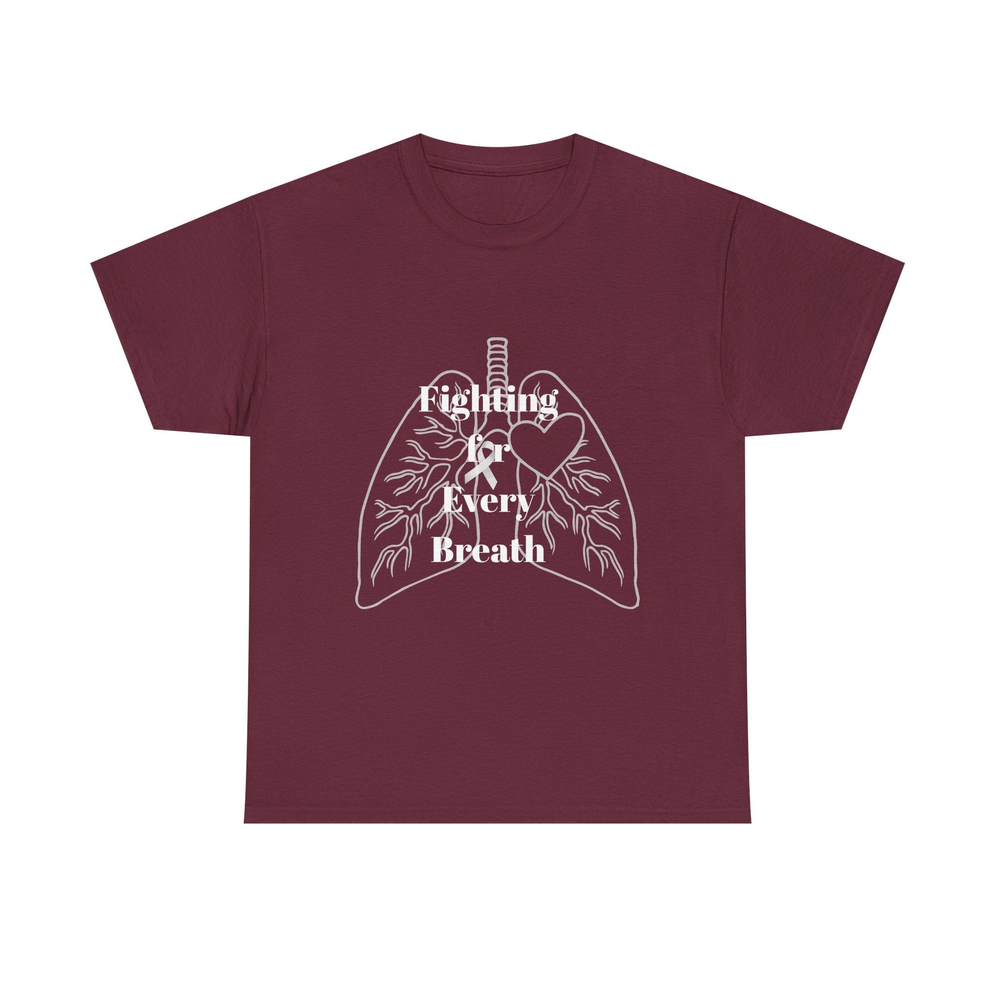 Lung Cancer Fighting for Every Breath Tee