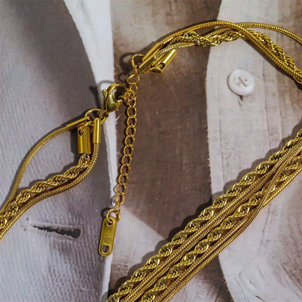 Triple Layered Necklace