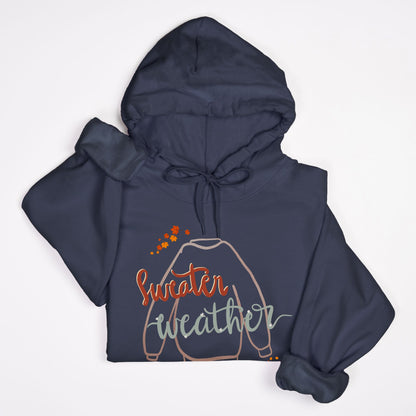 Sweater Weather Unisex Hooded Sweatshirt