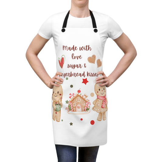 Festive Gingerbread Apron