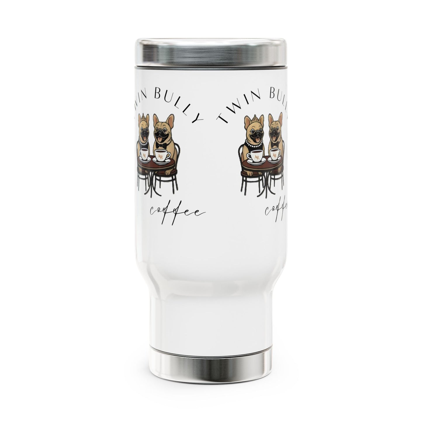 Twin Bully Coffee Travel Mug
