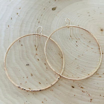 SKINNY XL BEACH  HOOPS