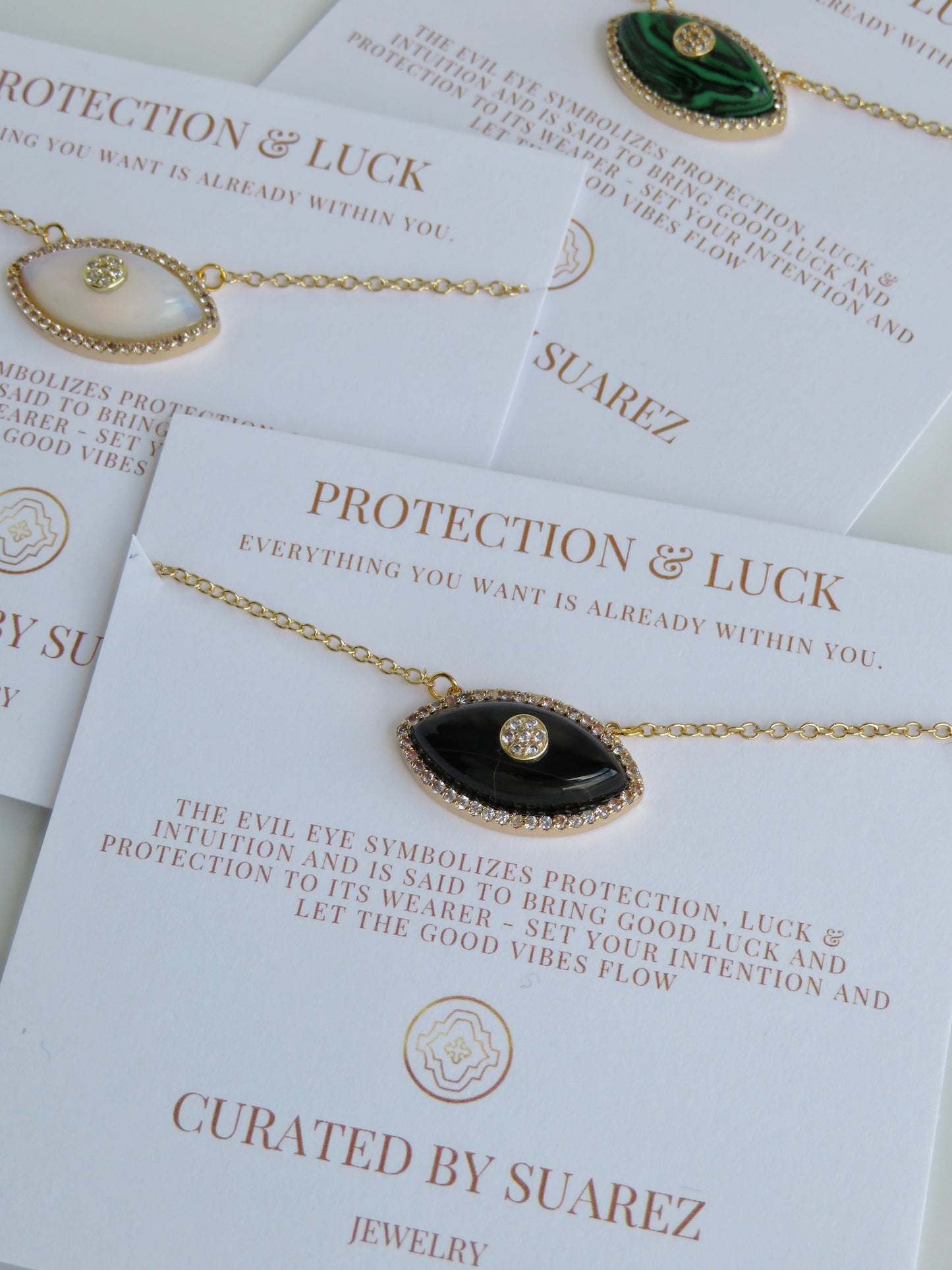 Diamond Evil Eye Necklace