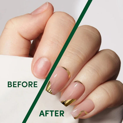 Golden Hour Square Nails - Press On Nails | Long Lasting & Reusable