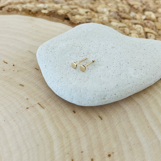 TINY DOT STUD EARRINGS