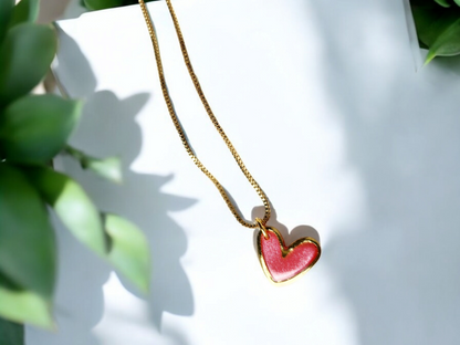 Gold Heart Necklace