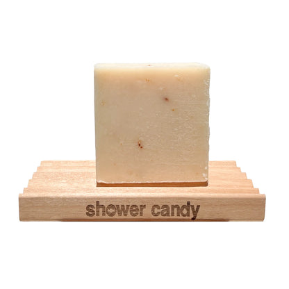 Shower Candy Citrus Burst Goat Milk Bar Soap – Refreshing Hydrating Cleanse