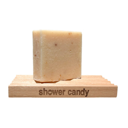 Shower Candy Citrus Burst Goat Milk Bar Soap – Refreshing Hydrating Cleanse
