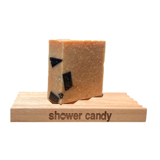Shower Candy Desert Salt Body Wash Bar – Detox with Lava Clay & Minerals
