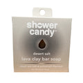 Shower Candy Desert Salt Body Wash Bar – Detox with Lava Clay & Minerals