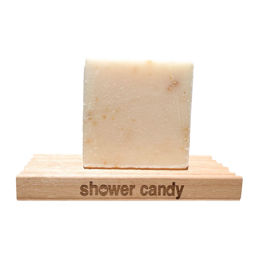 Shower Candy Fragrance Free Goat Milk Bar Soap – Gentle Hydrating Cleanse