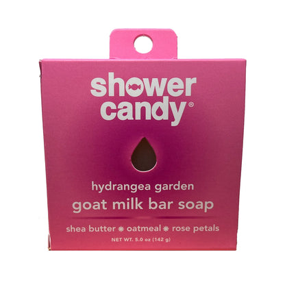 Shower Candy Hydrangea Garden Goat Milk Bar Soap – Gentle Floral Cleanse