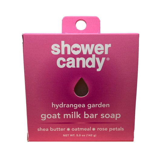 Shower Candy Hydrangea Garden Goat Milk Bar Soap – Gentle Floral Cleanse