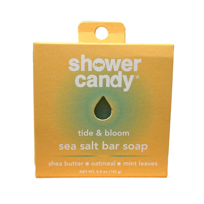 Shower Candy Tide & Bloom Body Wash Bar – Gentle Cleanse with Sea Salt