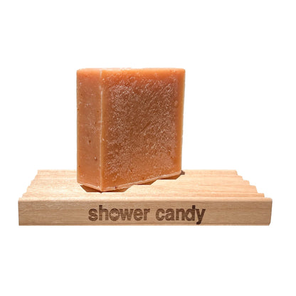Shower Candy Turmeric Orange Bar Soap – Brightening Olive Oil Cleanse