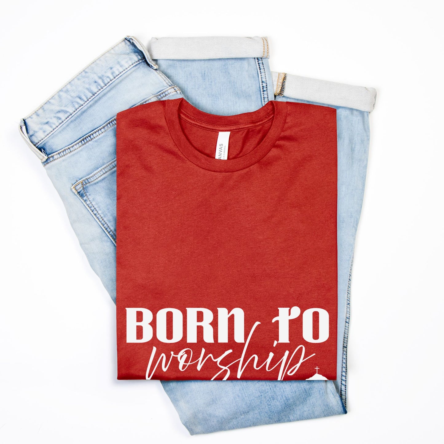 Born To Worship Bella Canvas Unisex Tee