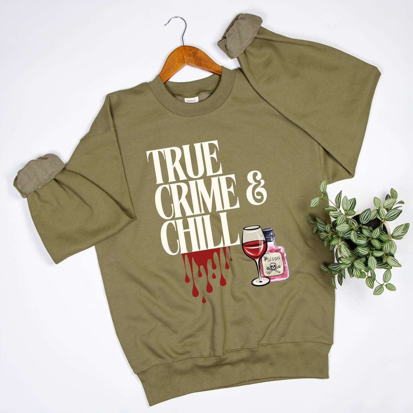 True Crime & Chill Unisex Crew Neck Sweatshirt