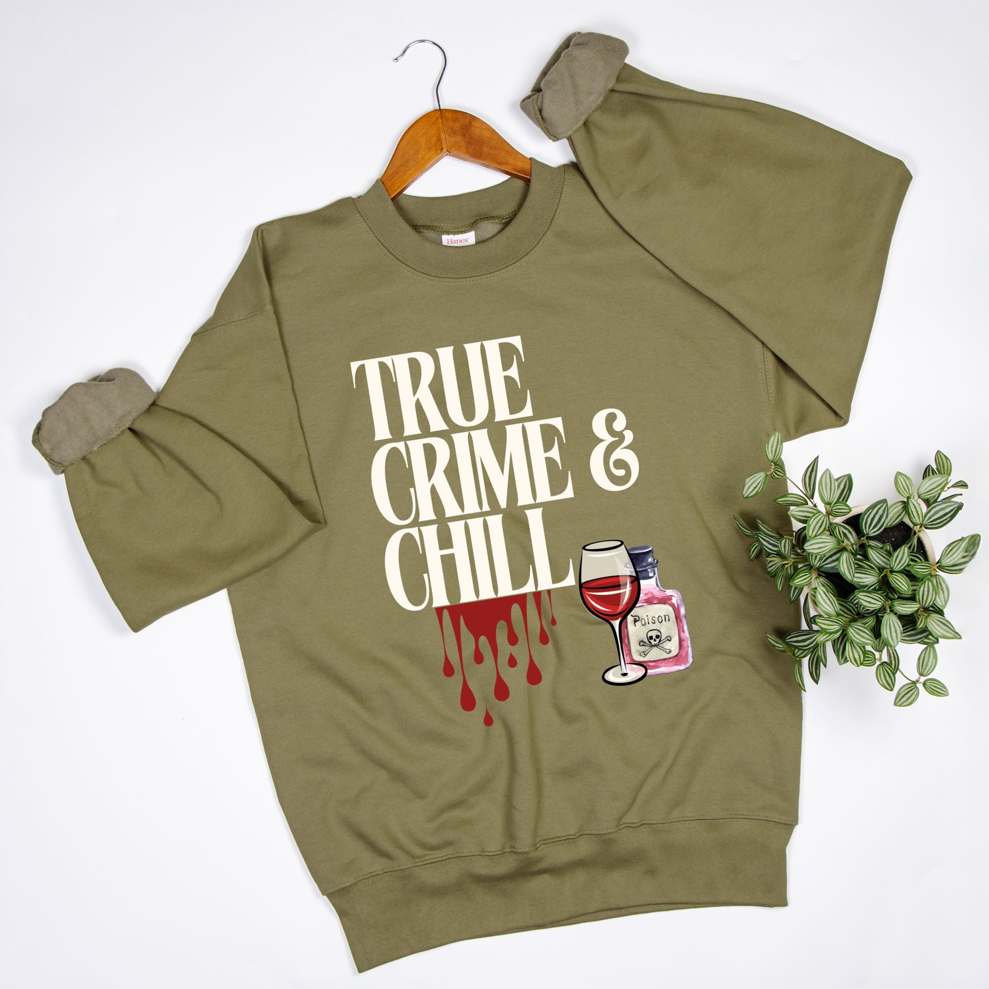 True Crime & Chill Unisex Crew Neck Sweatshirt
