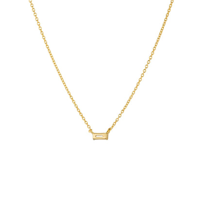 Baguette Sparkle Necklace
