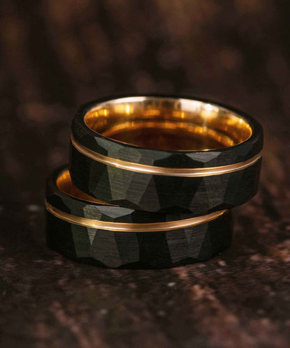 Black Tungsten Ring