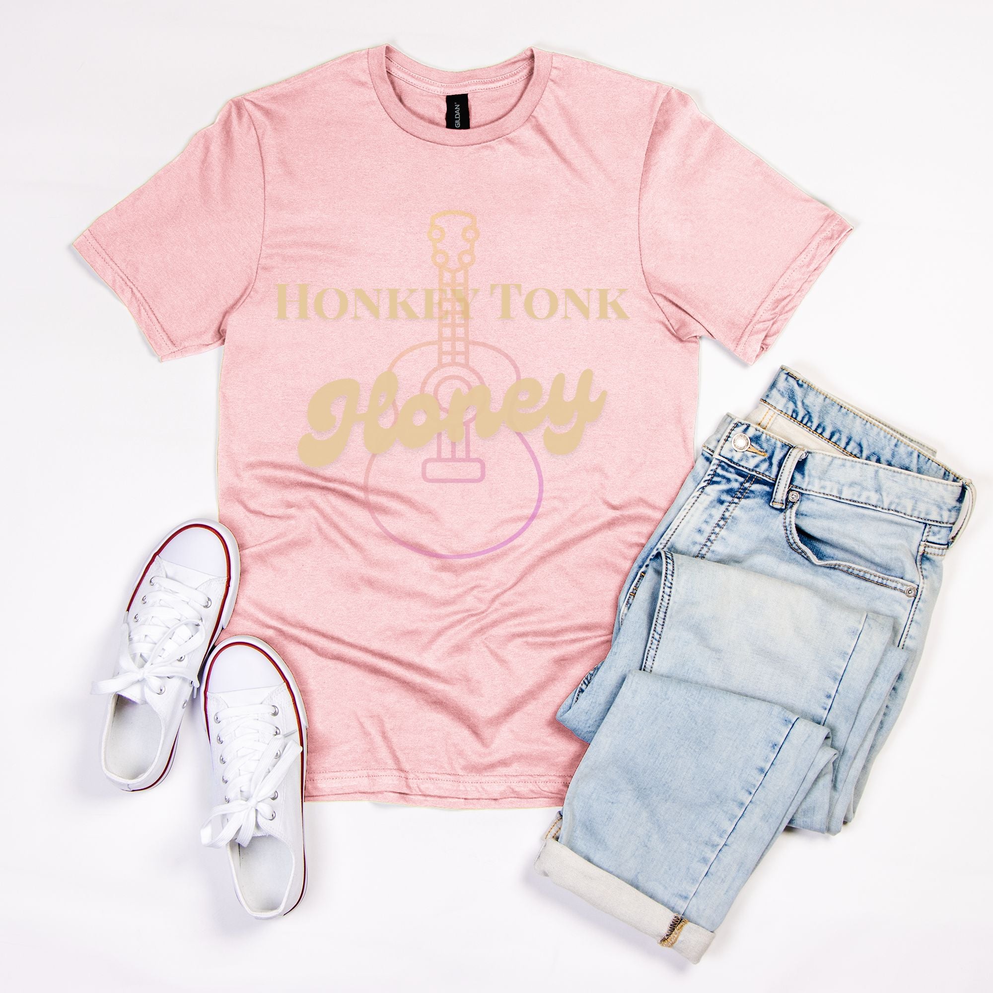 Honkey Tonk Honey Soft-style T-Shirt